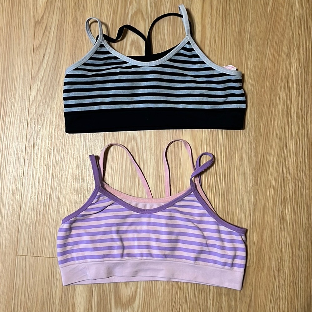 Lot of 2 Circo Bras, girls size M